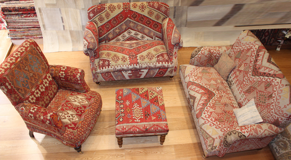 Kilim Stools Kilim Furniture Kilim Tables Kilim Footstools Kilim Ottomans